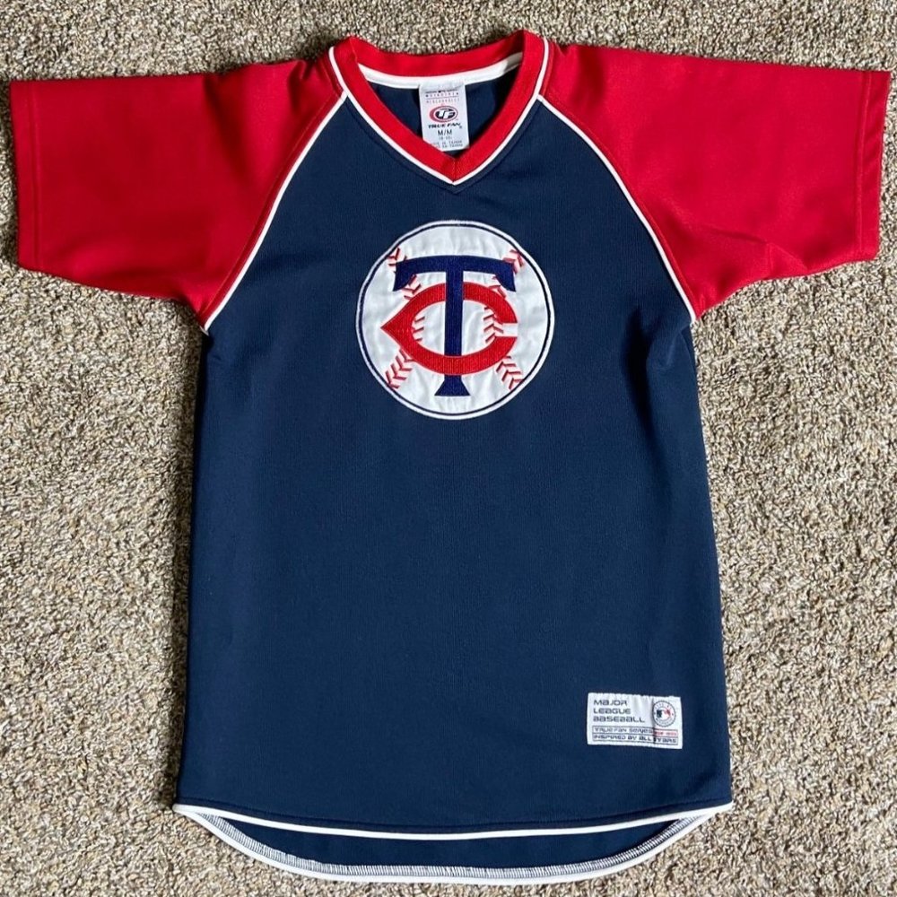 Minnesota Twins Jersey Unisex Medium Genuine True Fan Series Baseball Active